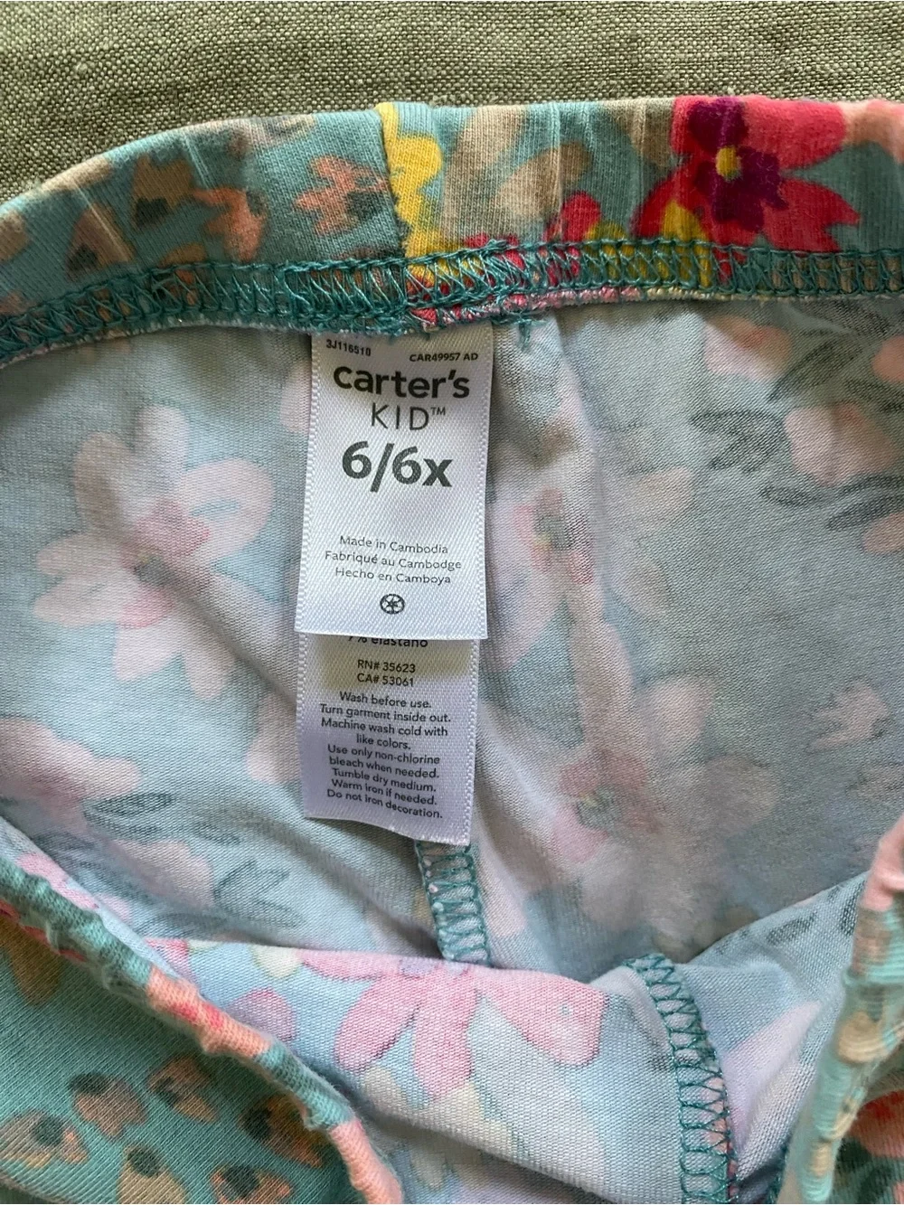Bundle girls leggings, size 4-5T/XS
